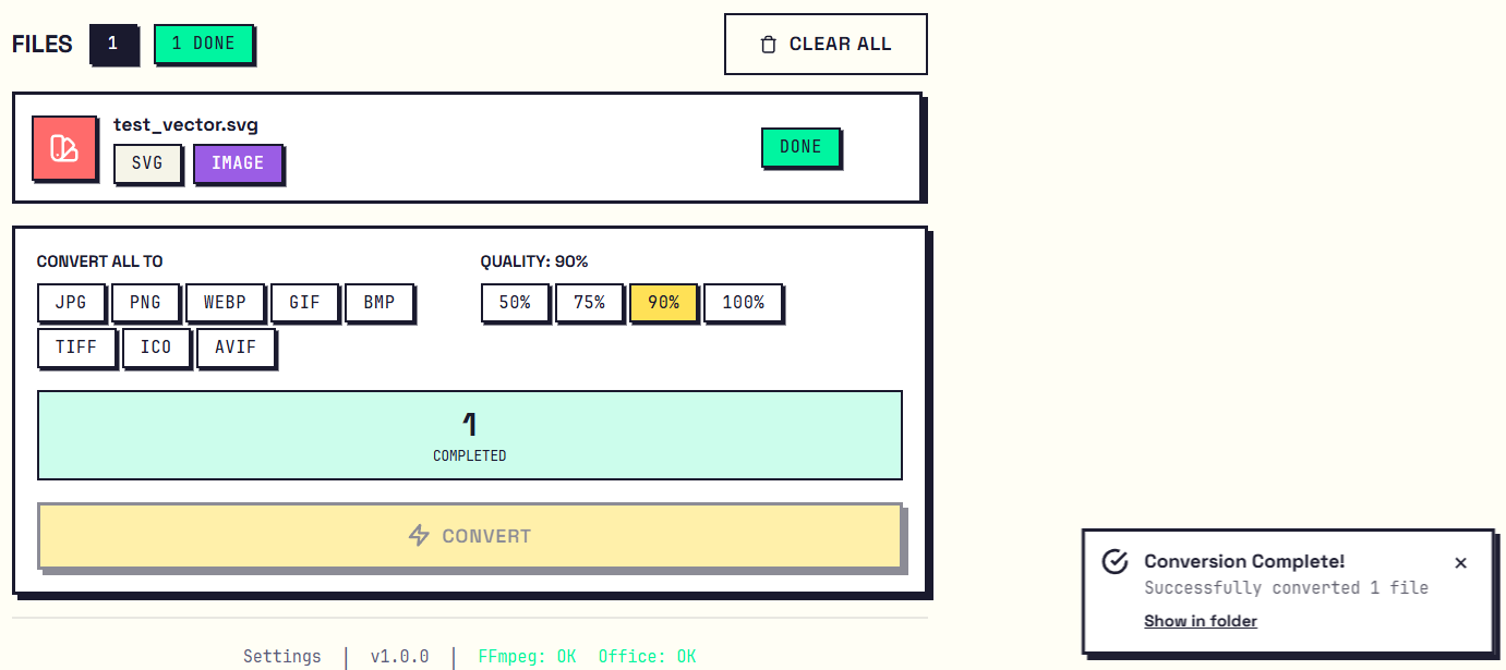 FileFlip converting files instantly